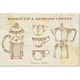 thumbnail image 1 of Trademark Fine Art "Authentic Coffee I" Canvas Art by Daphne Brissonnet, 1 of 3