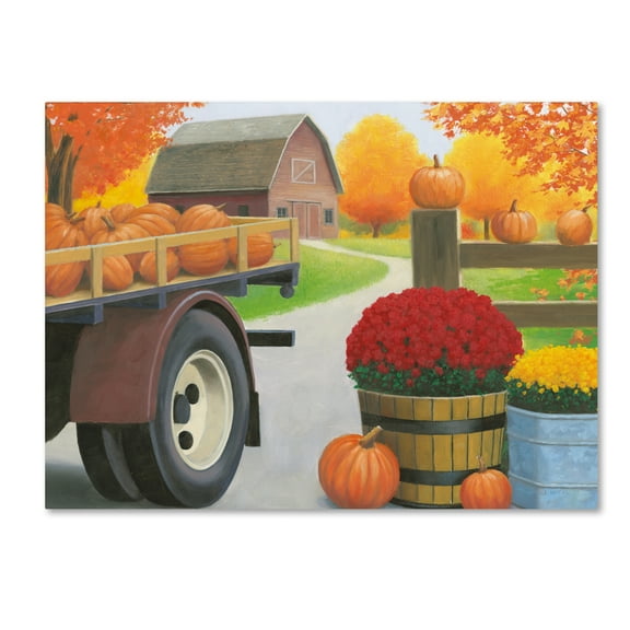 Trademark Fine Art 'Autumn Affinity I' Canvas Art by James Wiens