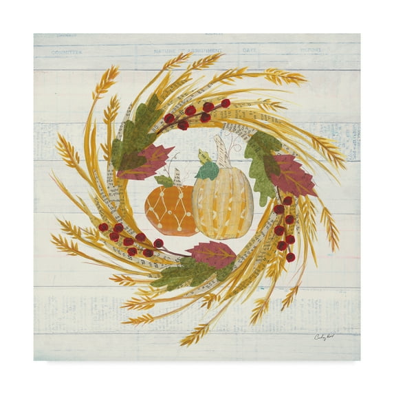 Trademark Fine Art 'Autumn Bounty II' Canvas Art by Courtney Prahl