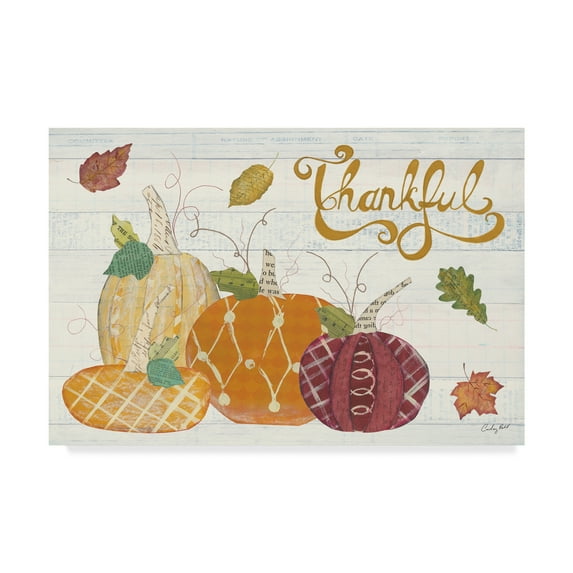 Trademark Fine Art 'Autumn Bounty V' Canvas Art by Courtney Prahl