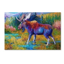 Trademark Fine Art 'Autumn Glimpse' Canvas Art by Marion Rose