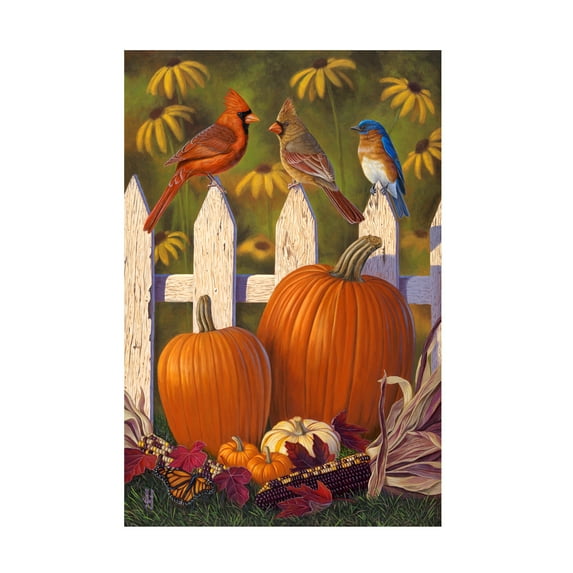 Trademark Fine Art 'Autumn Harvest' Canvas Art by Jeffrey Hoff