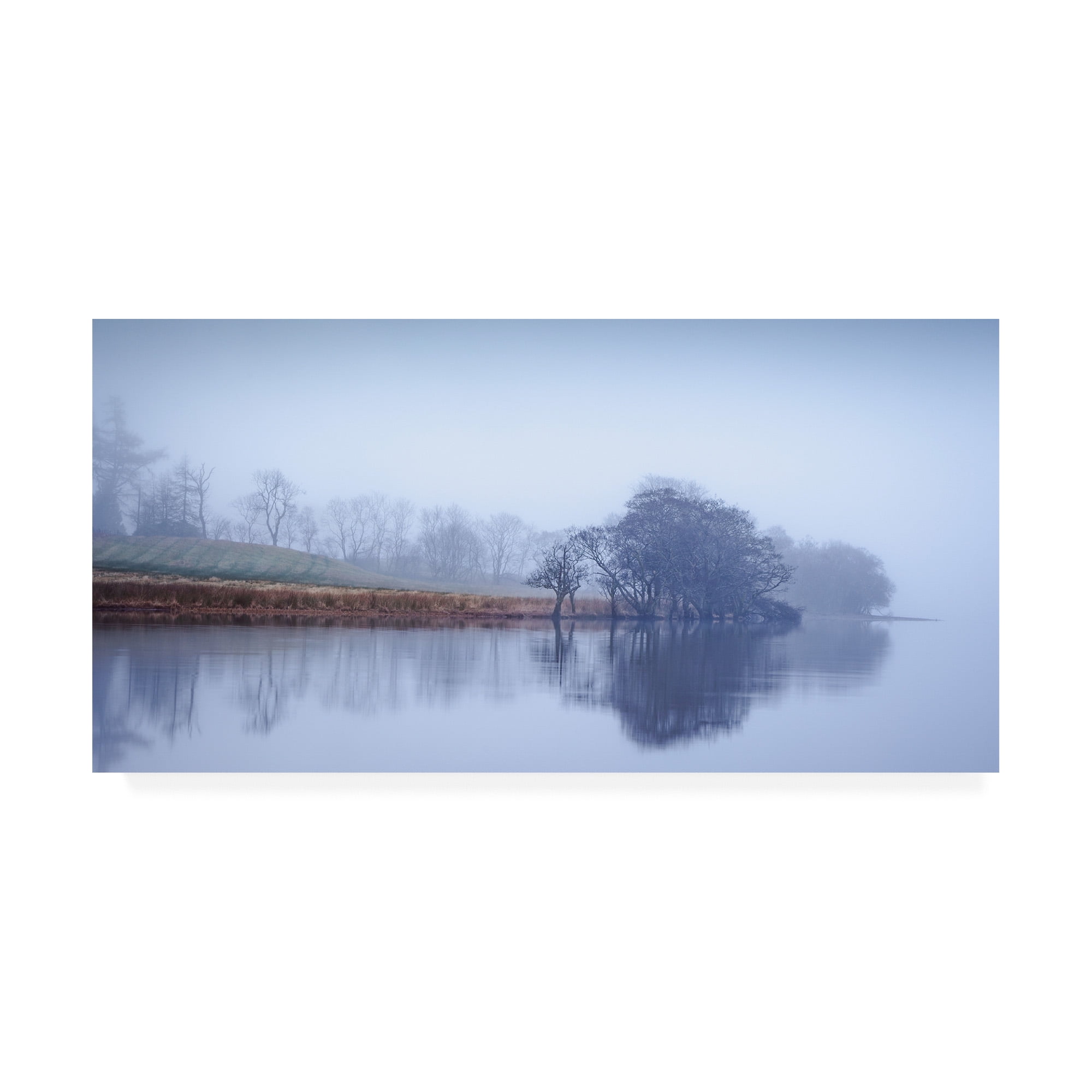 Trademark Fine Art 'Autumn Haze, Loch Eck' Canvas Art by Lynne Dougla