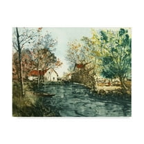 Trademark Fine Art 'Autumn Landscape III' Canvas Art by Vision Studio