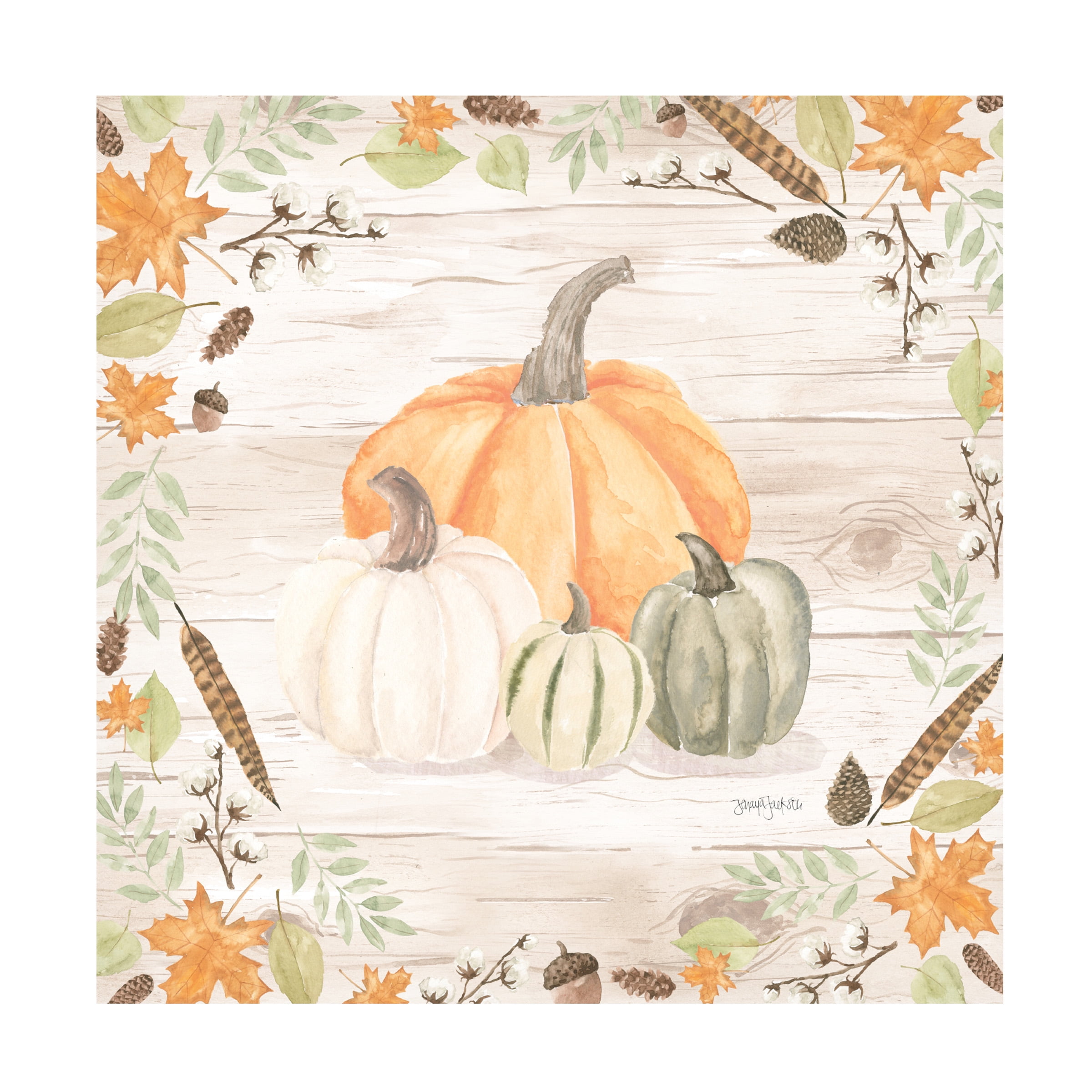 Trademark Fine Art 'Autumn Offering II Light' Canvas Art by Jenaya Jackson
