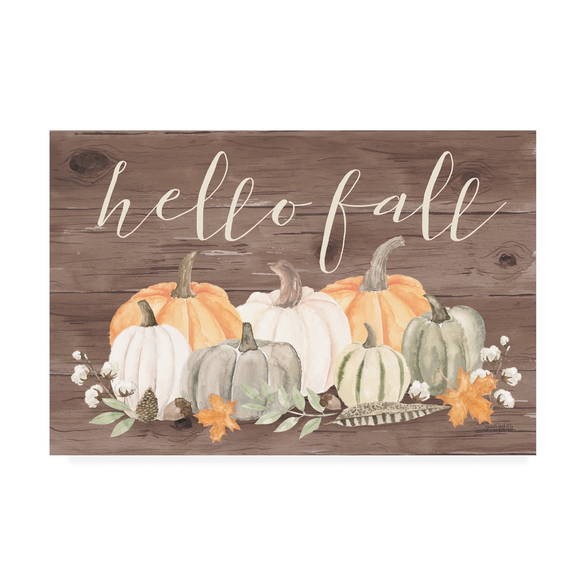 Trademark Fine Art 'Autumn Offering III Dark' Canvas Art by Jenaya Jackson