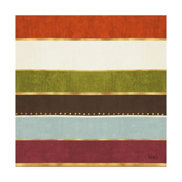 Trademark Fine Art 'Autumn Otomi Pattern III' Canvas Art by Veronique Charron