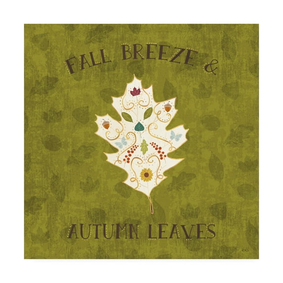 Trademark Fine Art 'Autumn Otomi V' Canvas Art by Veronique Charron