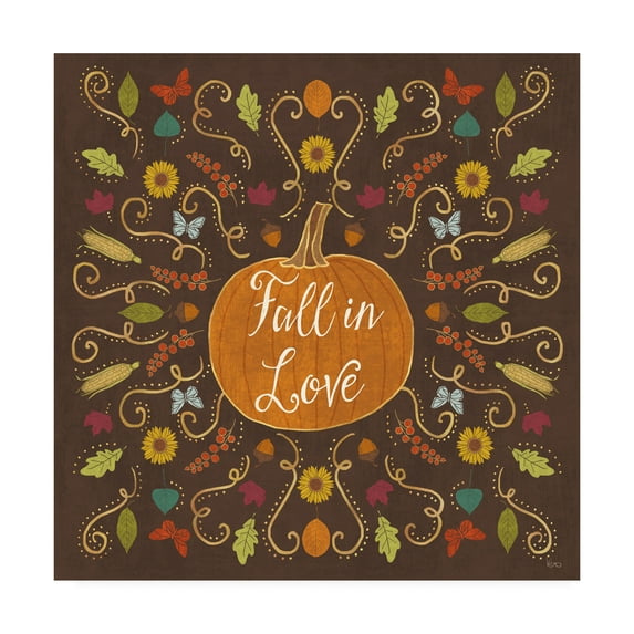 Trademark Fine Art 'Autumn Otomi VI' Canvas Art by Veronique Charron