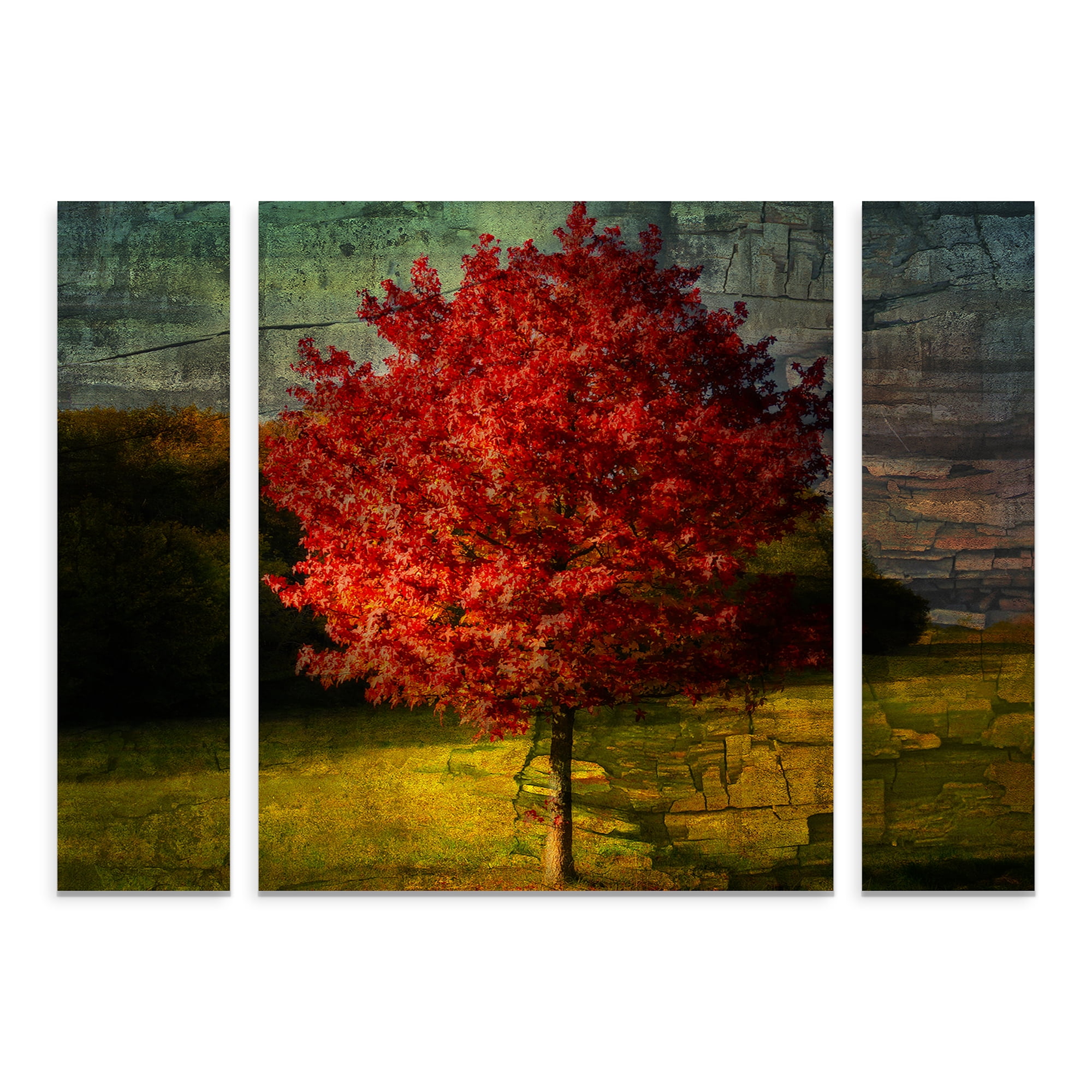 Trademark Fine Art 'Autumn Red' Canvas Art by Philippe Sainte-Laudy
