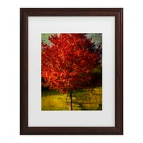 Trademark Fine Art 'Autumn Red' Canvas Art by Philippe Sainte-Laudy