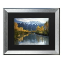 Trademark Fine Art 'Autumn River' Canvas Art by Pierre Leclerc