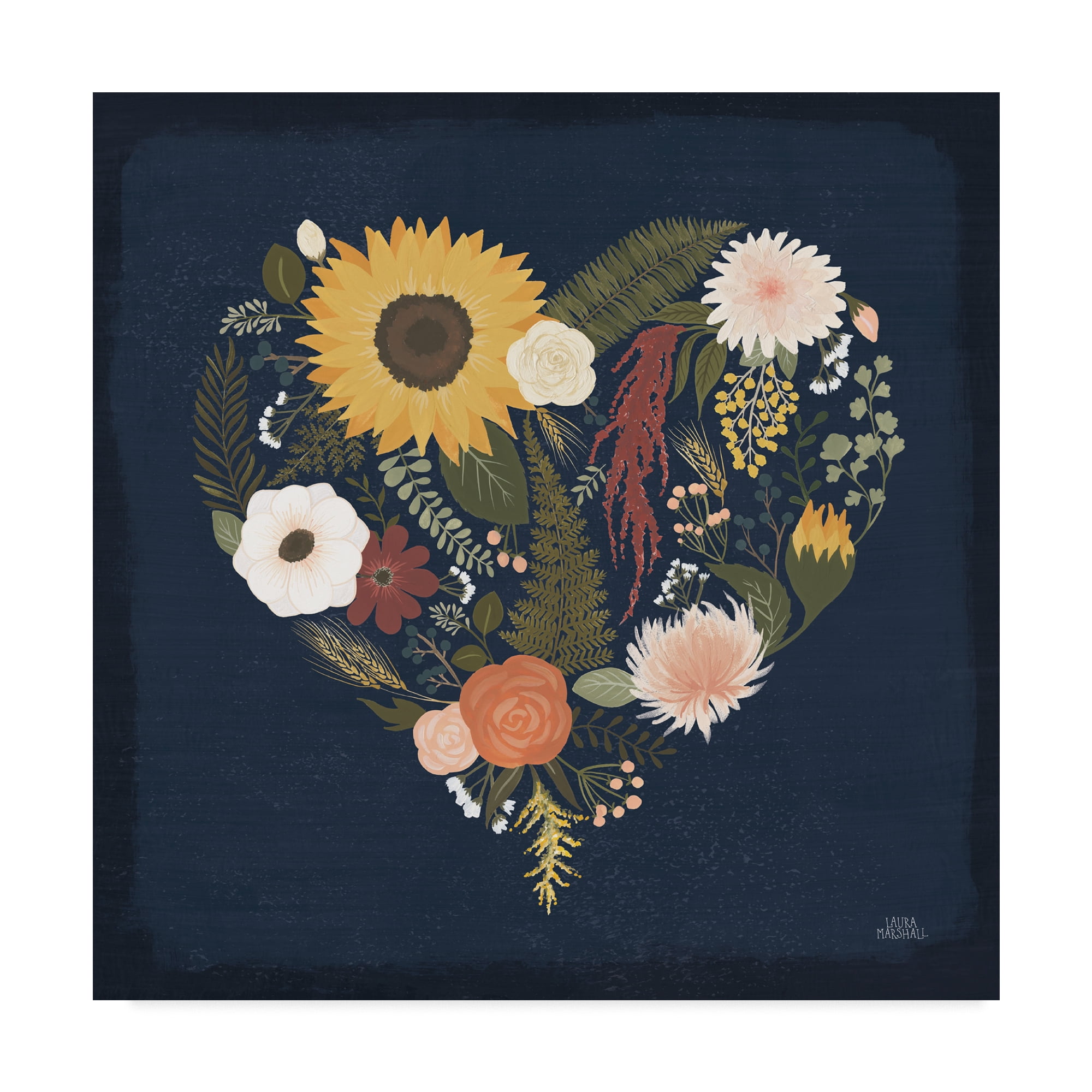 Trademark Fine Art 'Autumn Romance X' Canvas Art by Laura Marshall
