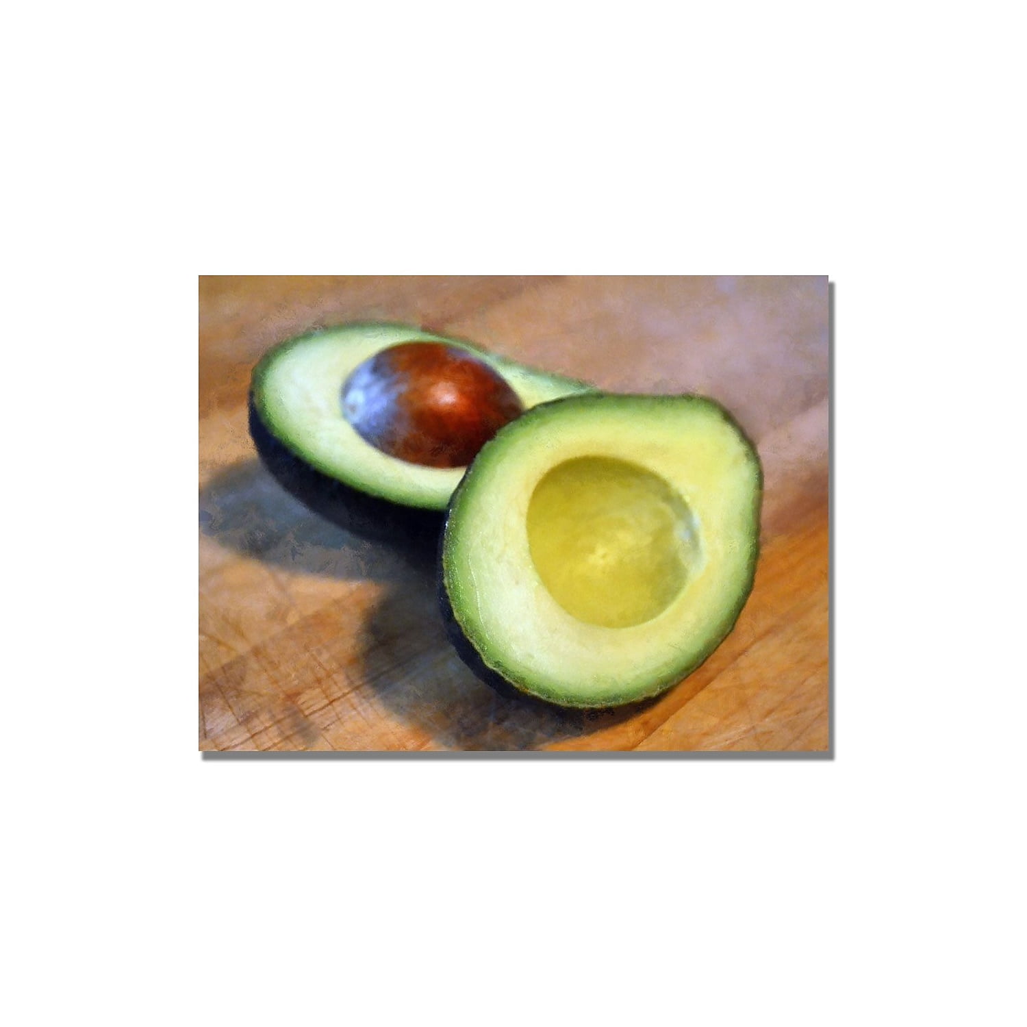 Trademark Fine Art "Avocado" Canvas Wall Art by Michelle Calkins