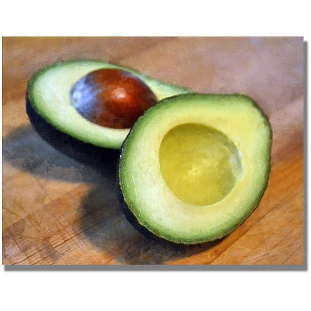 Trademark Fine Art "Avocado" Canvas Wall Art by Michelle Calkins