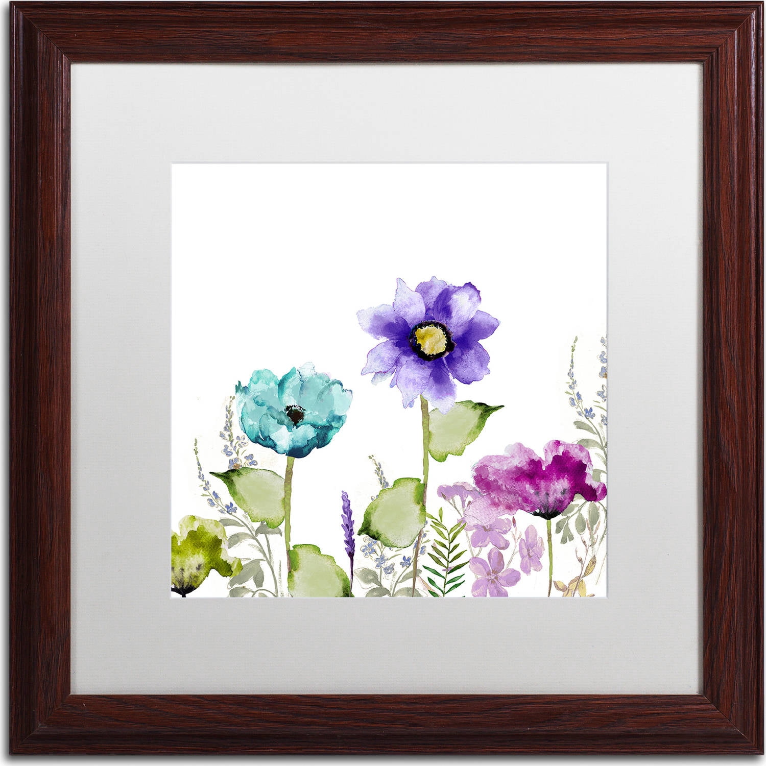trademark fine art avril ii traditional framed wall art