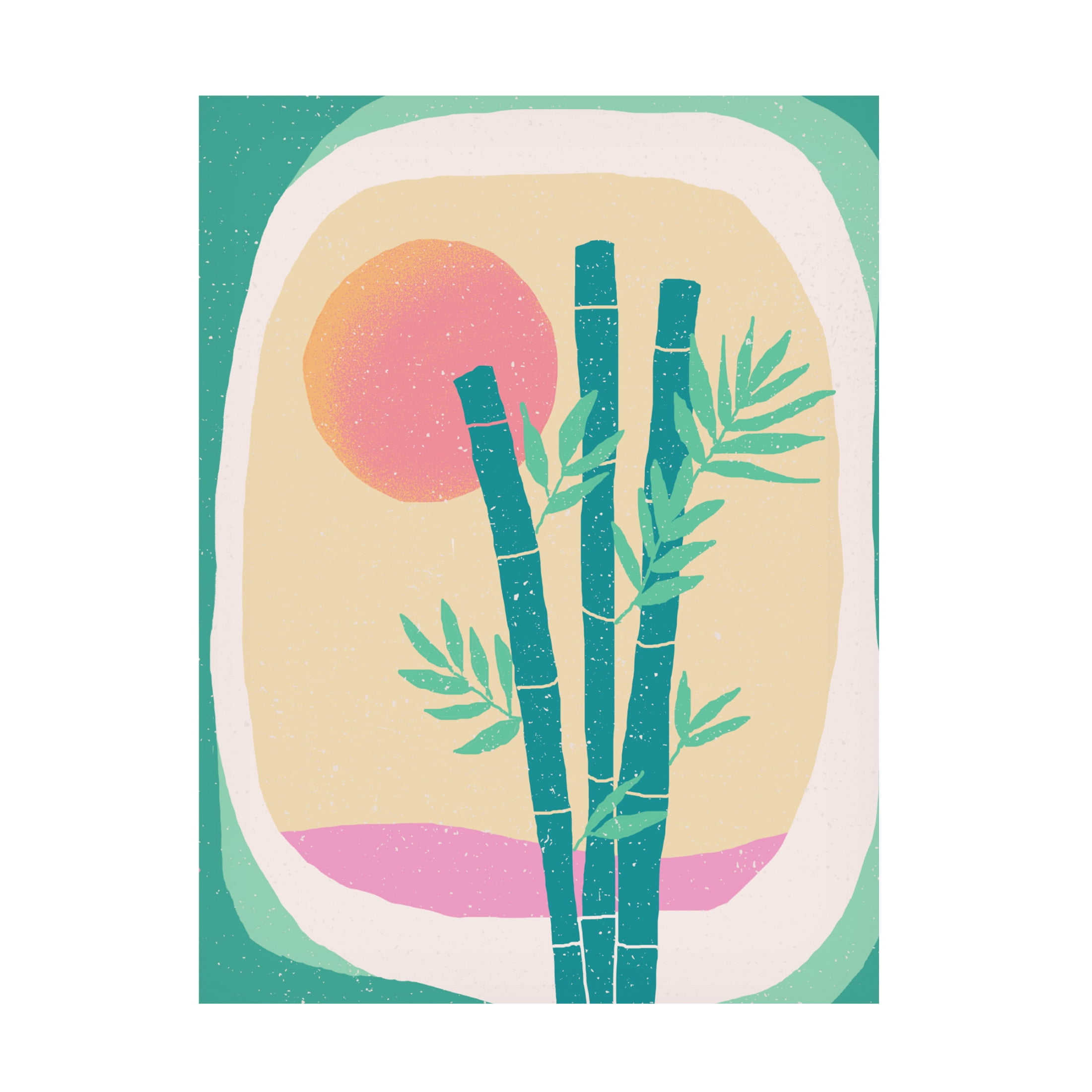 Trademark Fine Art Aylin Demir  Bamboo in the Desert Canvas Wall Art