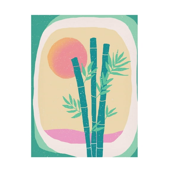 Trademark Fine Art Aylin Demir  Bamboo in the Desert Canvas Wall Art