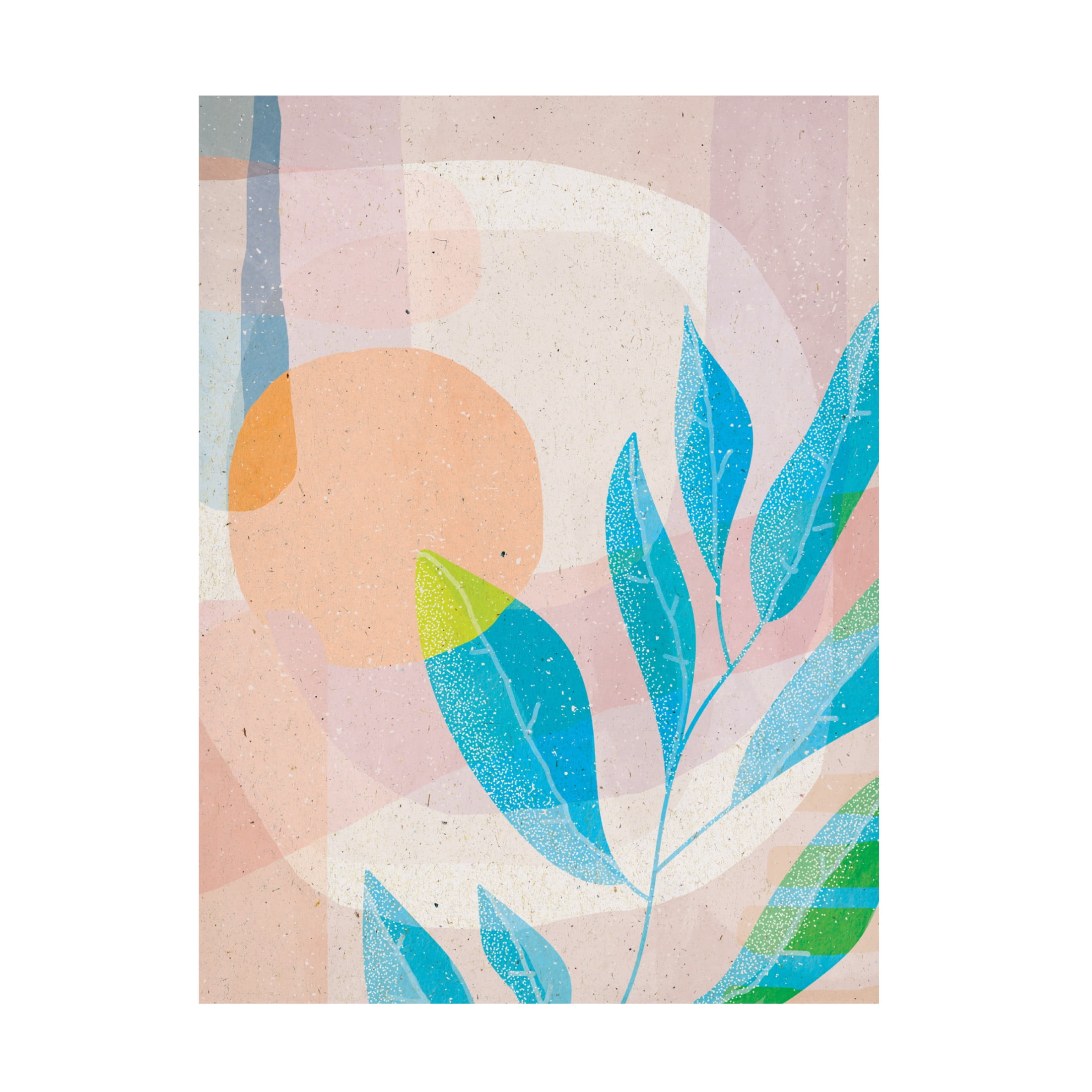 Trademark Fine Art Aylin Demir  Blue Leaves Canvas Wall Art