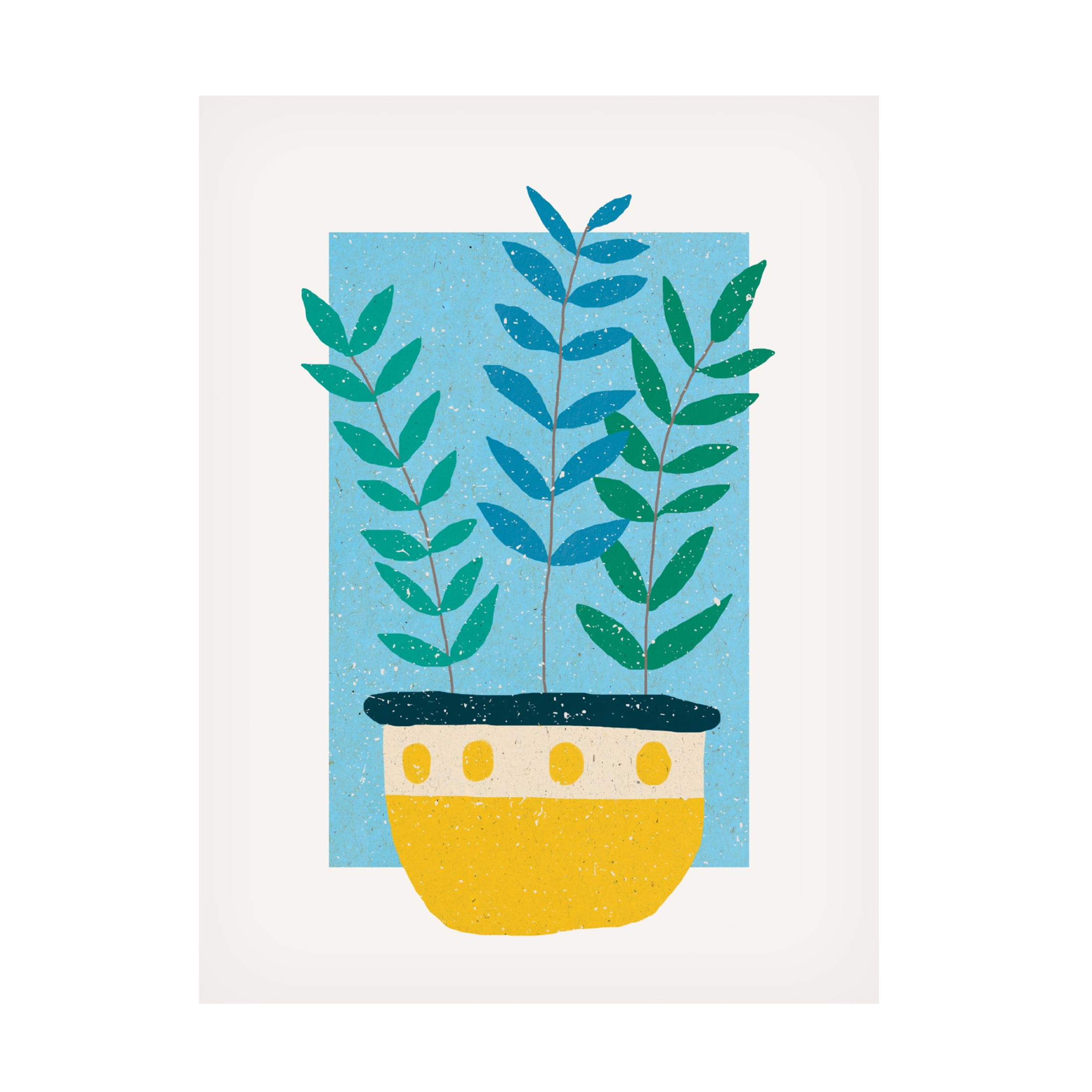 Trademark Fine Art Aylin Demir Plant a Blue Sky Canvas Wall Art