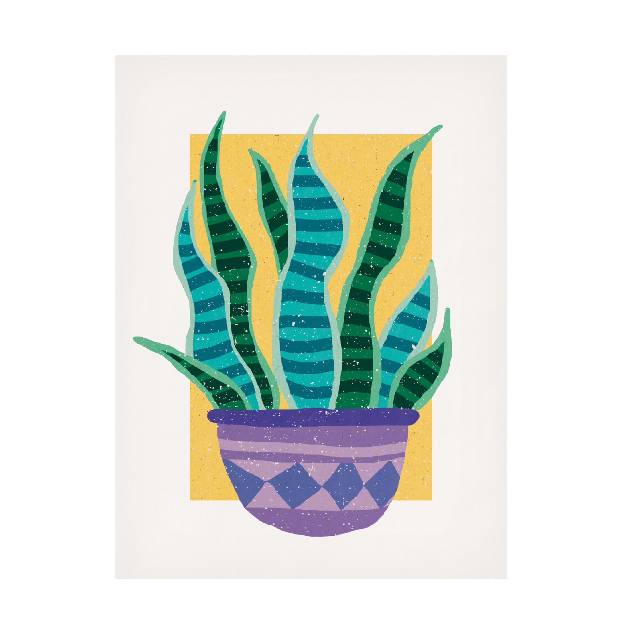 Trademark Fine Art Aylin Demir Plant in the Sun Canvas Wall Art