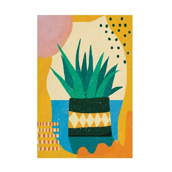 Trademark Fine Art Aylin Demir The Orange Day Canvas Wall Art