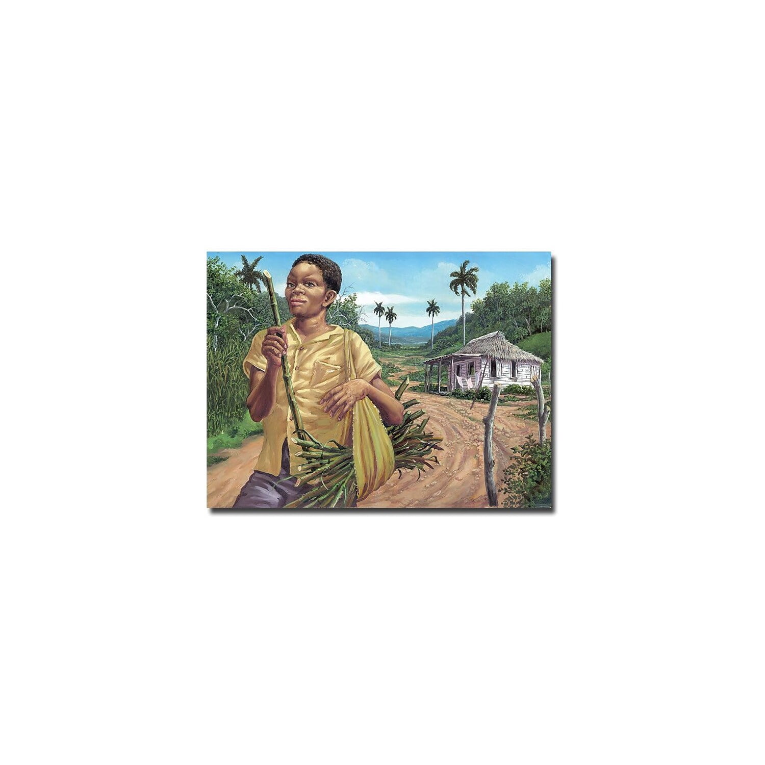 Trademark Fine Art "Azucar" Canvas Art