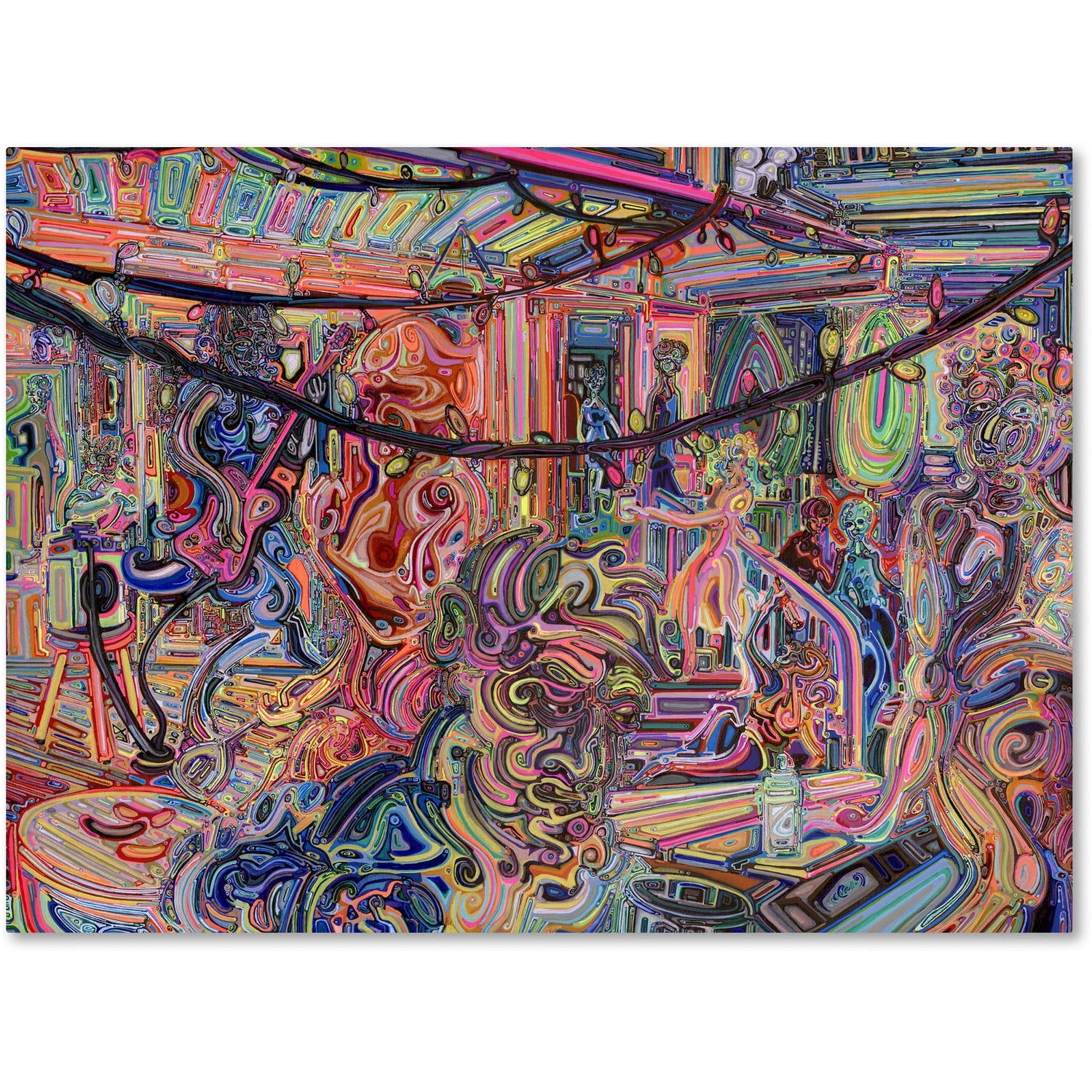 Trademark Fine Art "BBQ" Canvas Art by Josh Byer