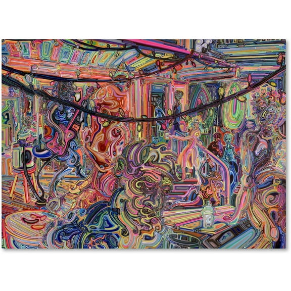 Trademark Fine Art "BBQ" Canvas Art by Josh Byer