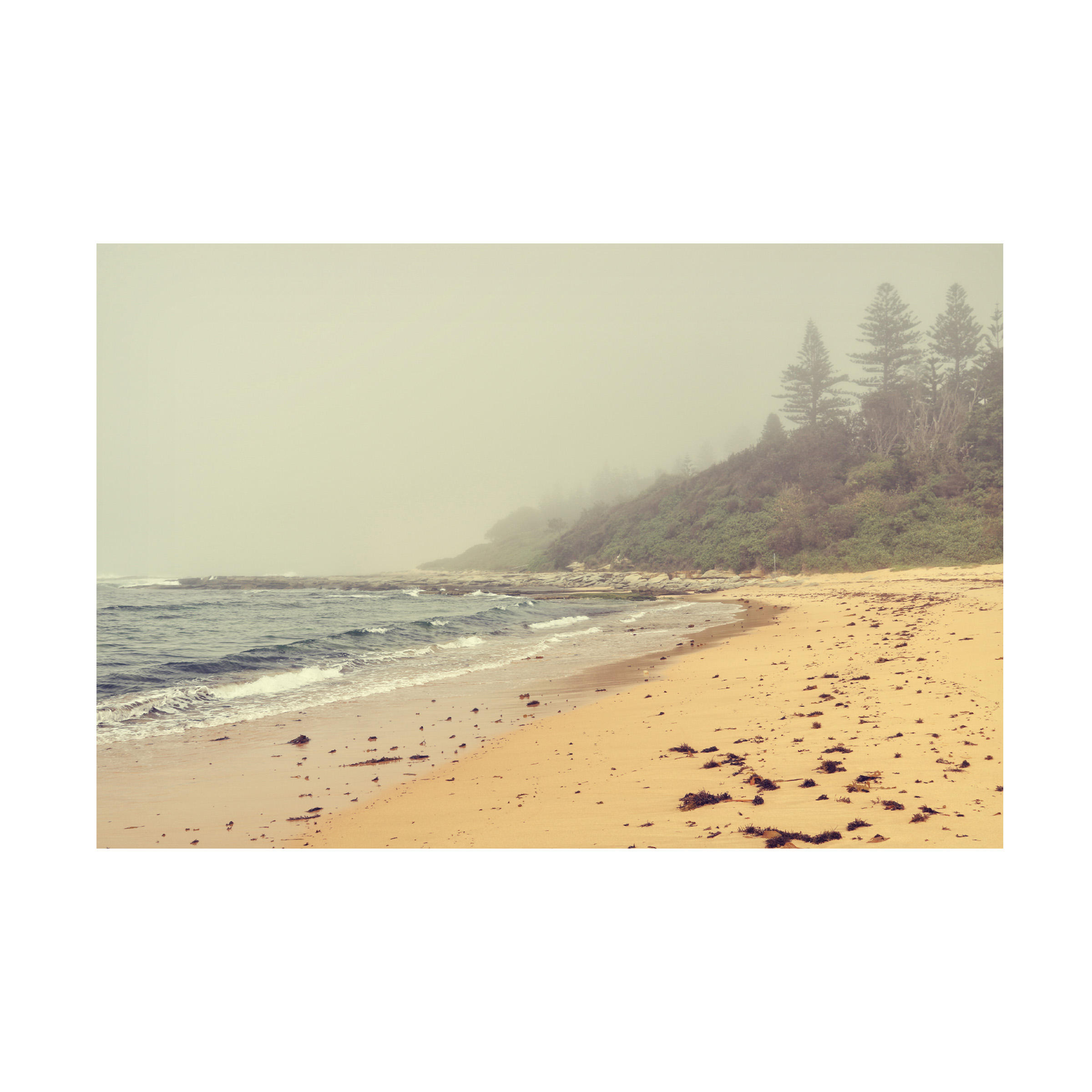 Trademark Fine Art 'BC Vintage Vibes at the Beach' Canvas Art by Beata Czyzowska Young