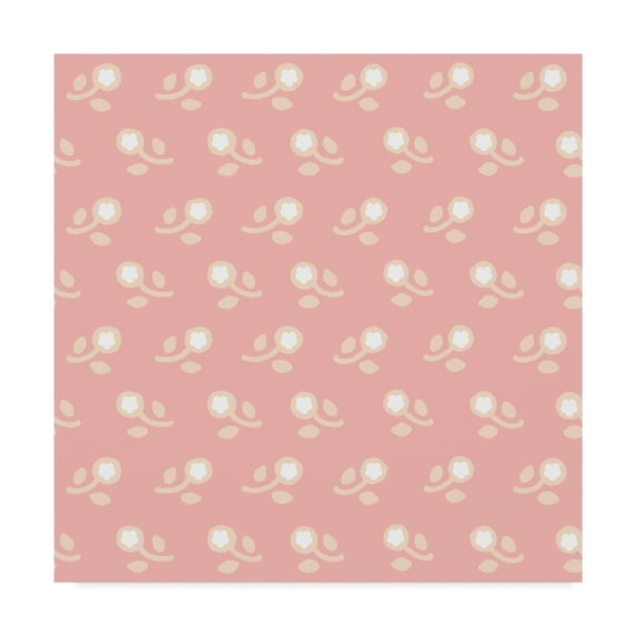 Trademark Fine Art 'Baby Quilt Pattern 5' Canvas Art by Beth Grove