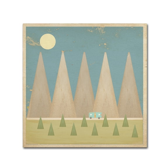 Trademark Fine Art 'Back to Basics' Canvas Art by Tammy Kushnir