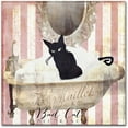 thumbnail image 1 of Trademark Fine Art "Bad Cat II" Canvas Art by Color Bakery, 1 of 4