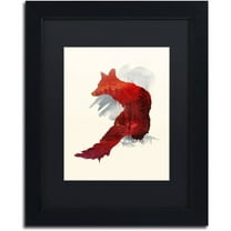 Trademark Fine Art 'Bad Memories' Canvas Art by Robert Farkas, Black Matte, Black Frame