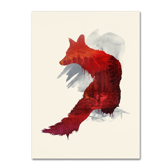 Robert Farkas 'Bad Memories' 14 x 19 Canvas Art