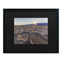 Trademark Fine Art 'Badwater Sunset' Canvas Art by Pierre Leclerc