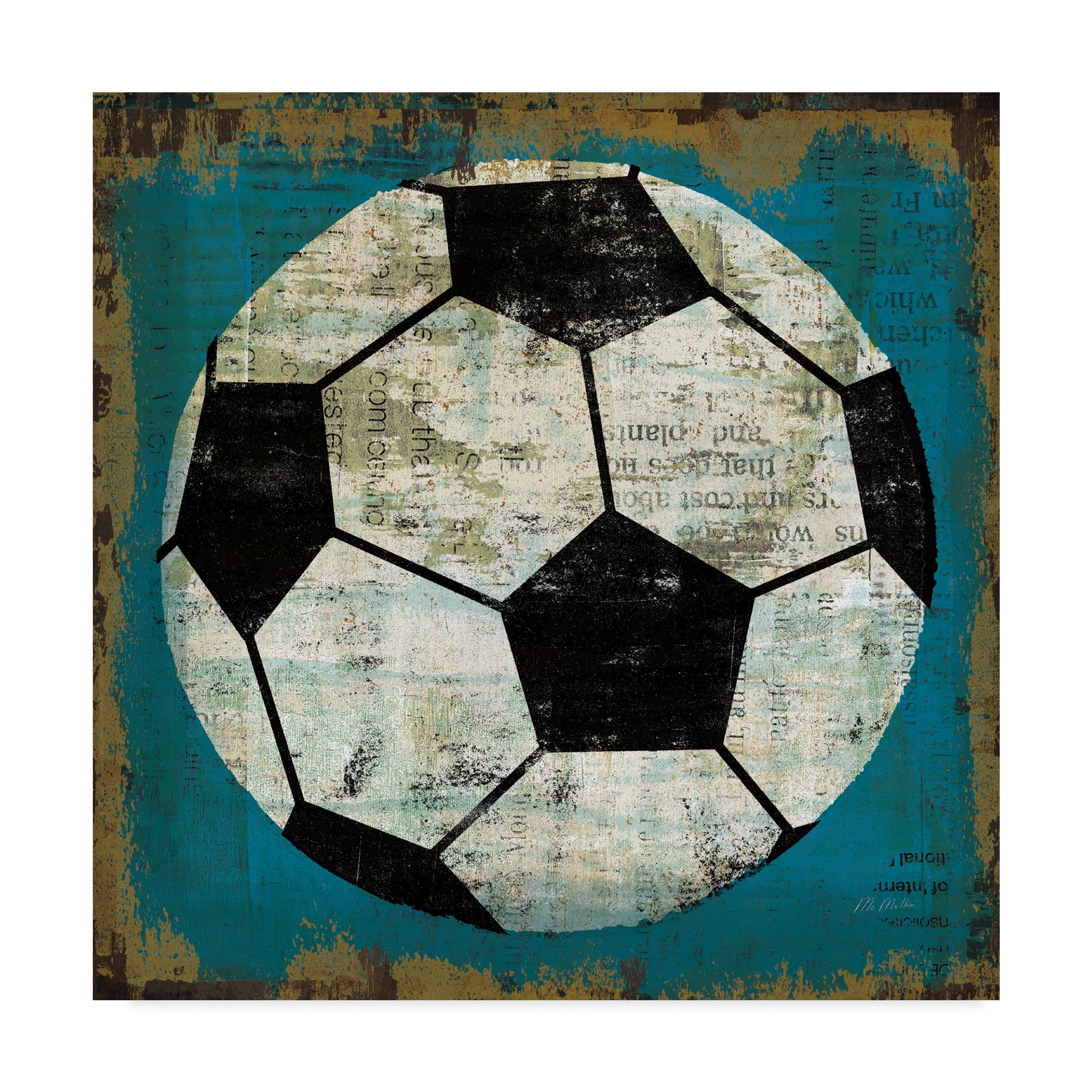 Trademark Fine Art 'Ball IV' Canvas Art by Michael Mullan