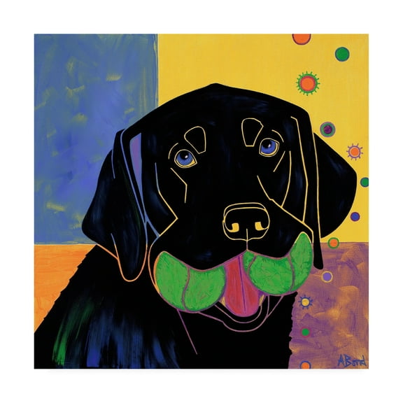 Trademark Fine Art 'Baller' Canvas Art by Angela Bon