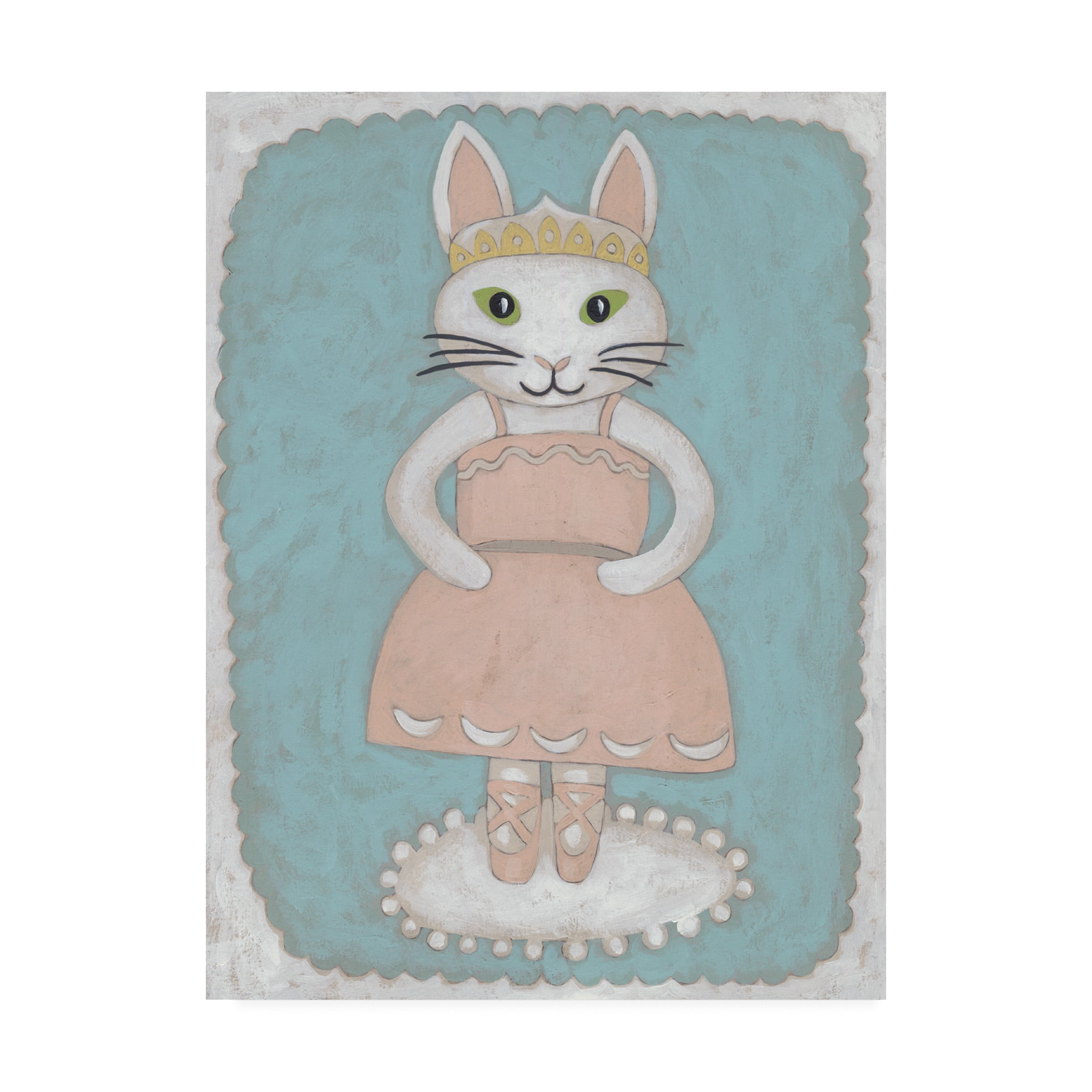 Trademark Fine Art 'Ballerina Animal II' Canvas Art by Chariklia Zarris