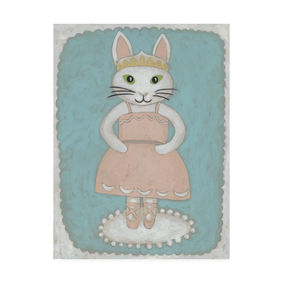 Trademark Fine Art 'Ballerina Animal II' Canvas Art by Chariklia Zarris