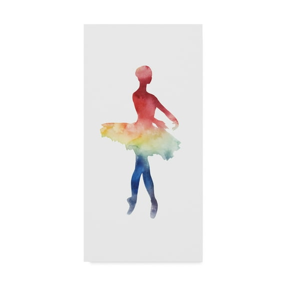 Trademark Fine Art 'Ballerina Beam IV' Canvas Art by Grace Popp
