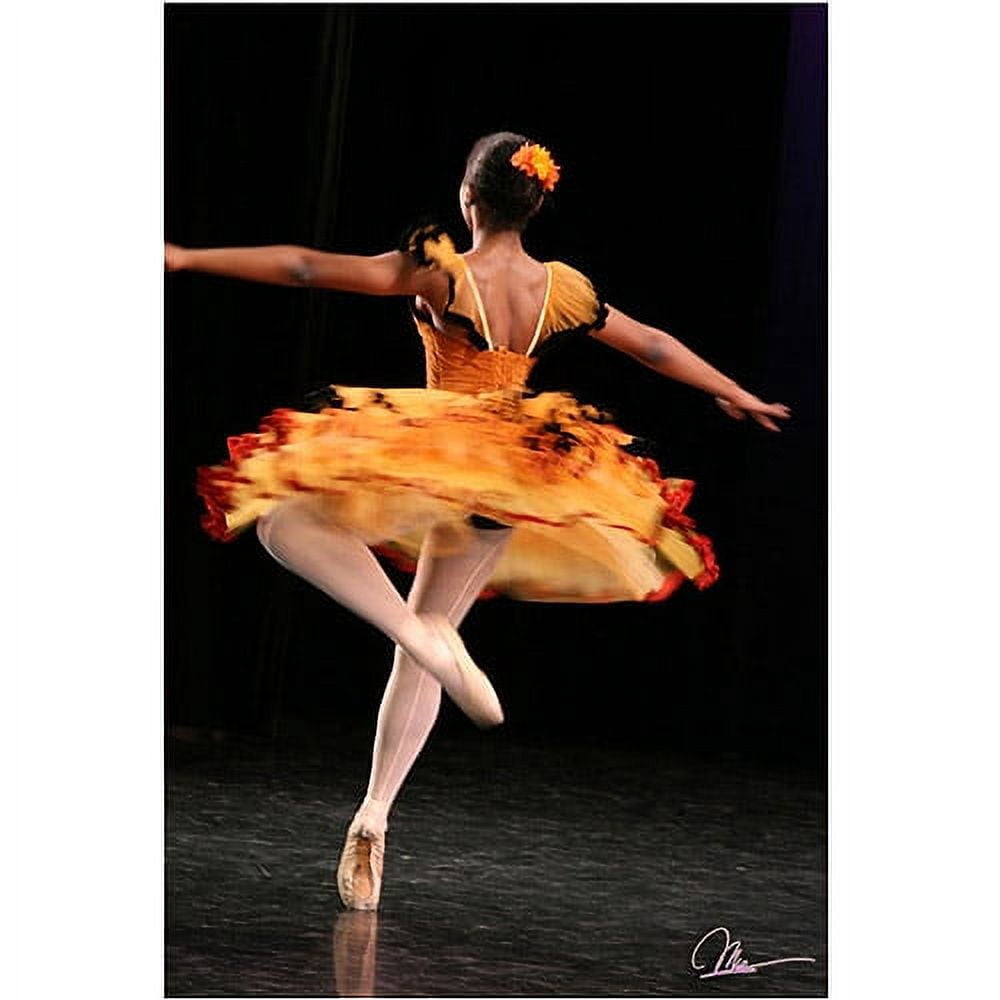 Trademark Fine Art "Ballerina VI" Canvas Art by Martha Guerra