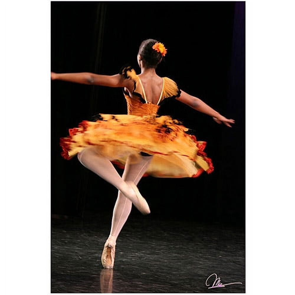 Trademark Fine Art "Ballerina VI" Canvas Art by Martha Guerra