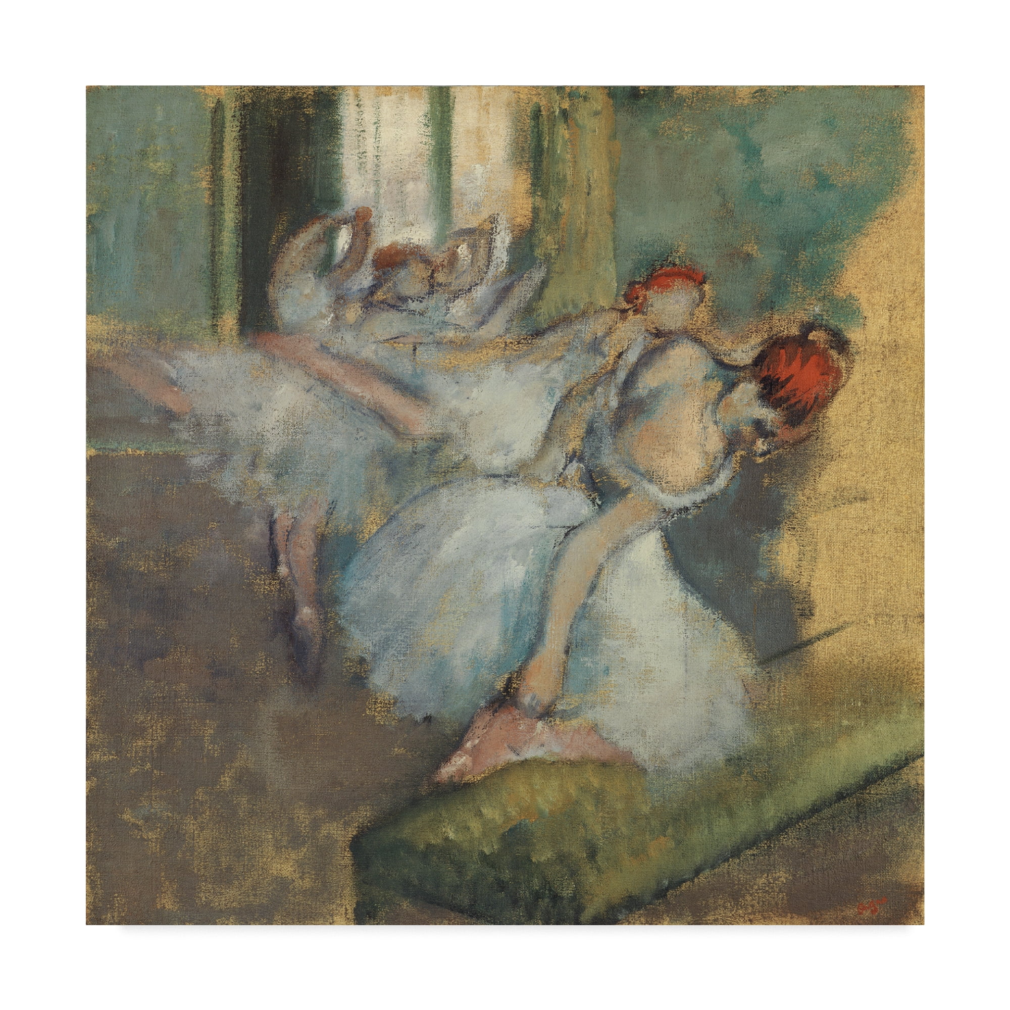 Trademark Fine Art 'Ballet Dancers' Canvas Art by Masters Collection