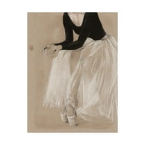 Trademark Fine Art 'Ballet Study I' Canvas Art by Jennifer Paxton Parker