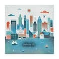 thumbnail image 1 of Trademark Fine Art 'Baltimore Skyline' Canvas Art by Michael Mullan, 1 of 3