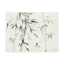 Trademark Fine Art 'Bamboo Leaves III' Canvas Art by Danhui Nai