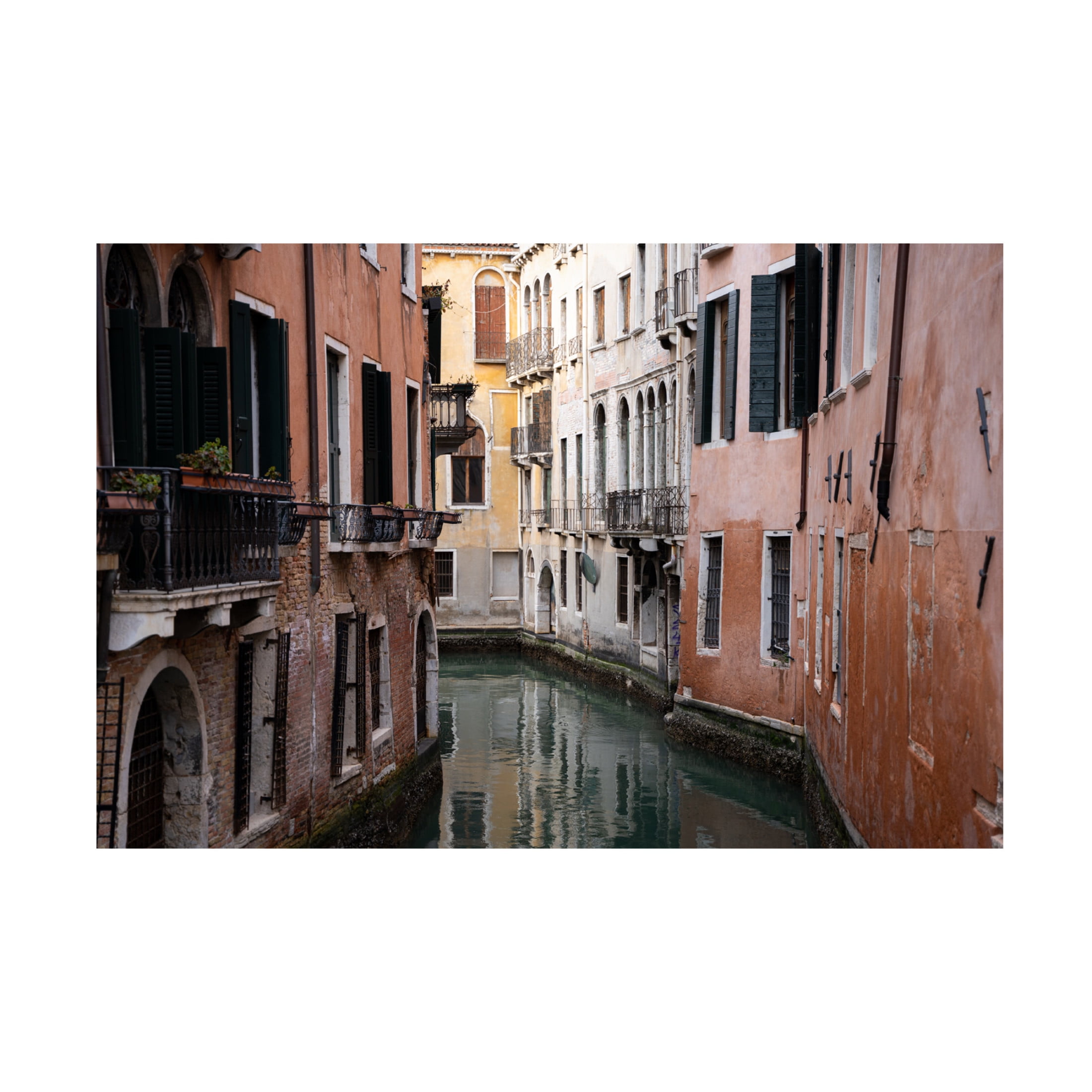 Trademark Fine Art Barak Shacked Venice Streets Canvas Wall Art