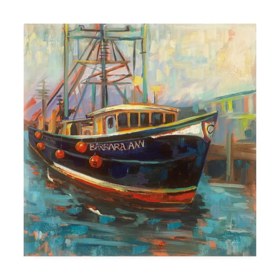 Trademark Fine Art 'Barbara Ann' Canvas Art by Jeanette Vertentes