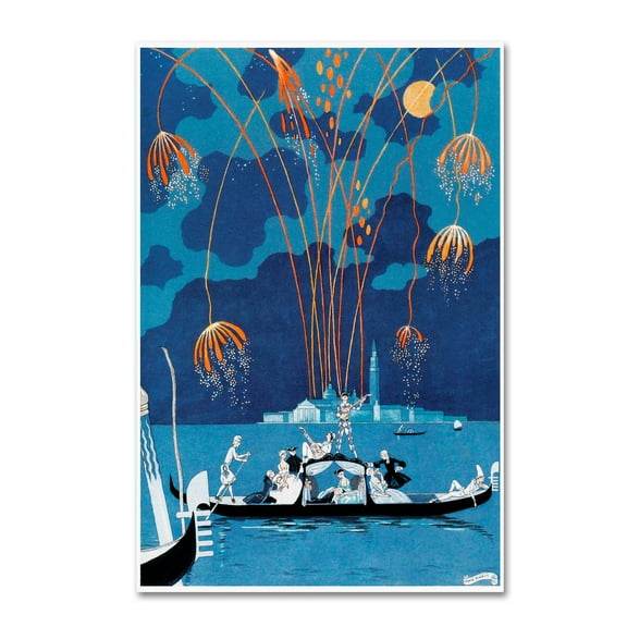 Trademark Fine Art 'Barbier 4' Canvas Art by Vintage Lavoie